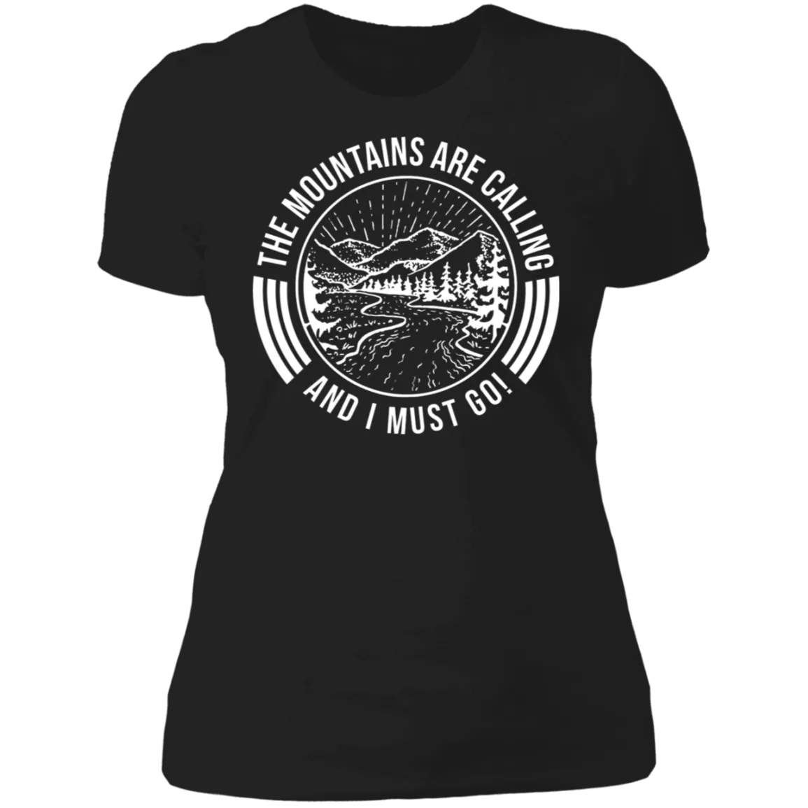 The Mountains are Calling - Women's Tee