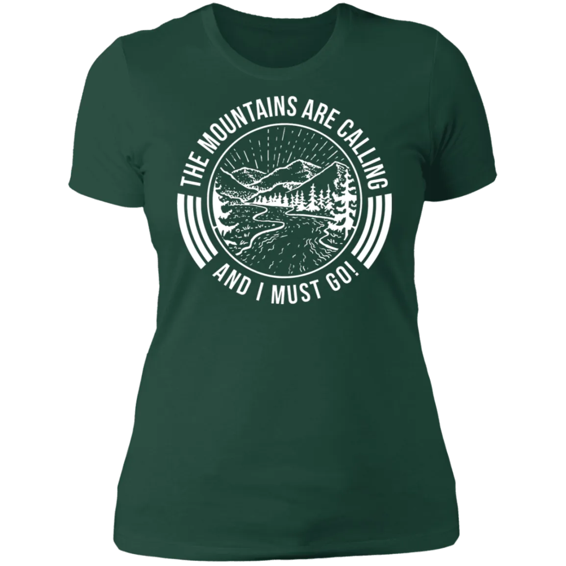 The Mountains are Calling - Women's Tee