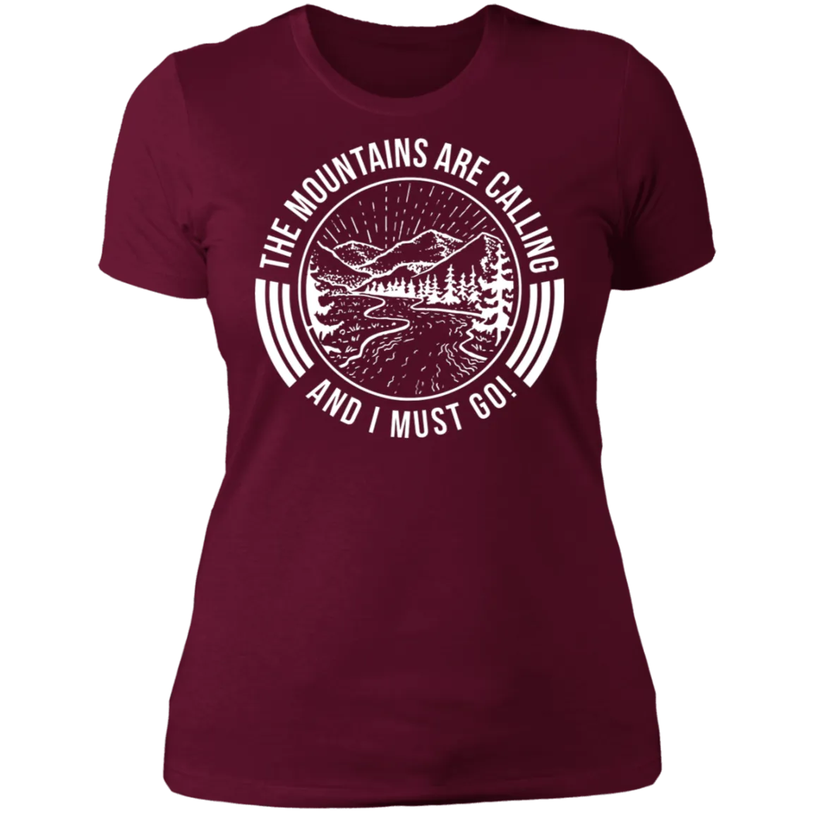 The Mountains are Calling - Women's Tee