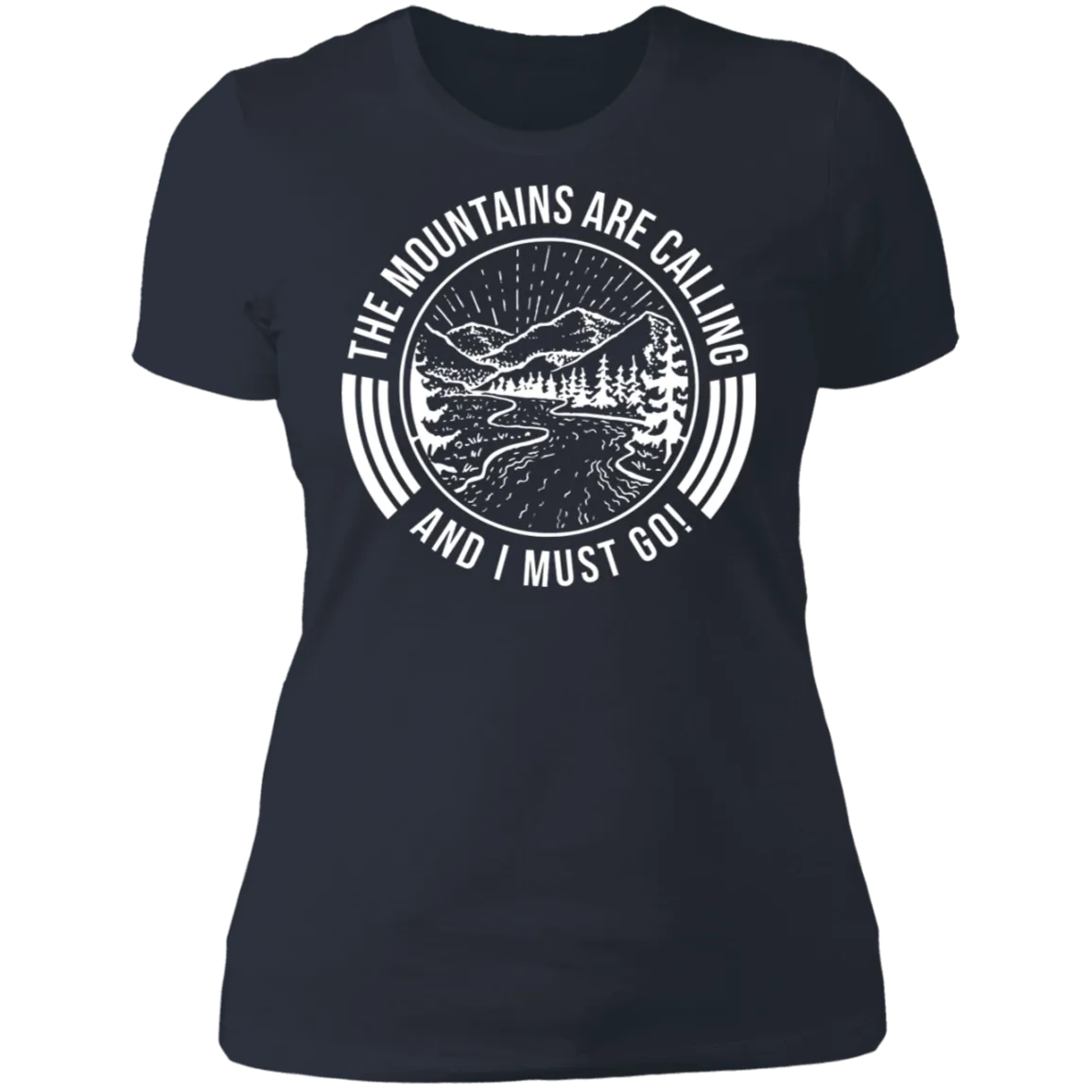 The Mountains are Calling - Women's Tee