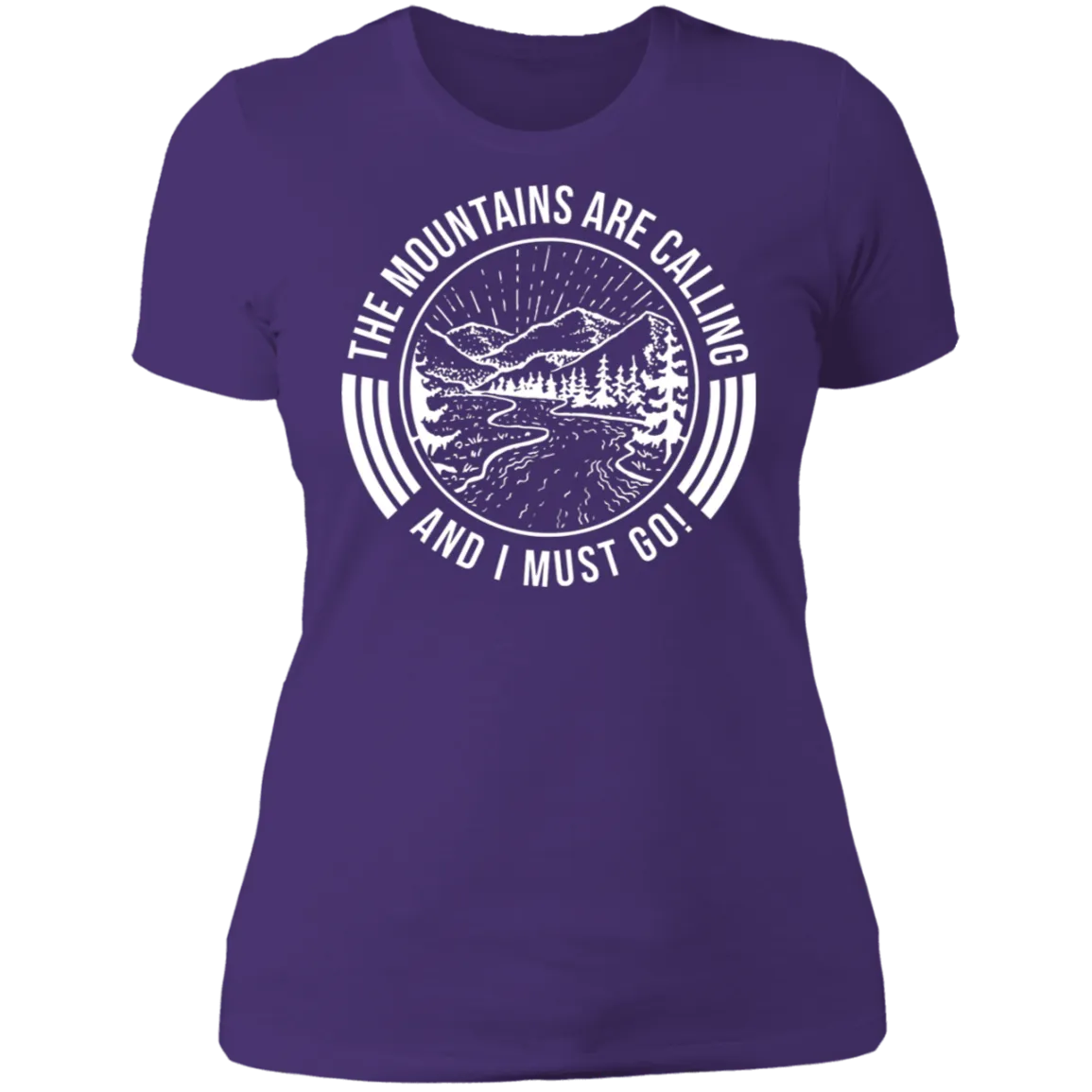 The Mountains are Calling - Women's Tee