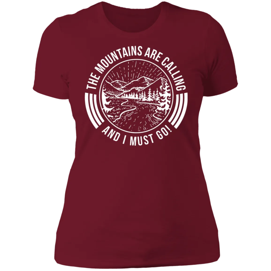 The Mountains are Calling - Women's Tee