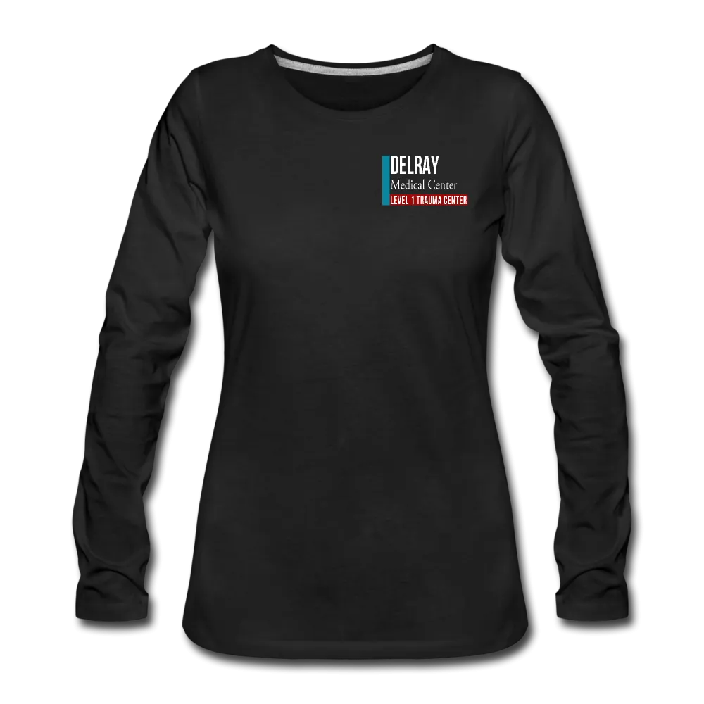 TRAUMA RESUS RN Helicopter Women's Premium Long Sleeve T-Shirt