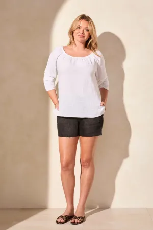 Tribal Cotton Gauze Convertible Top