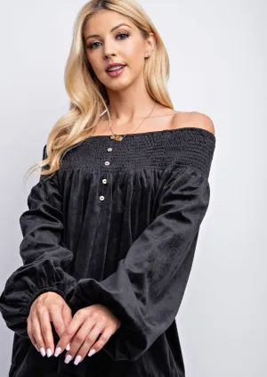 True To You Velvet Top
