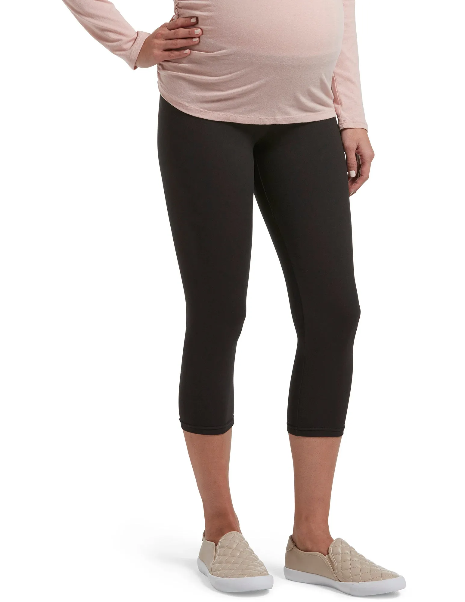 Under Belly Soft Knit Maternity Capri