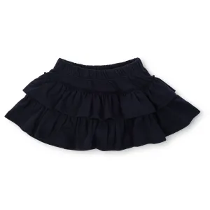 Uniform Maggie Girls' Tiered Skirt - Navy