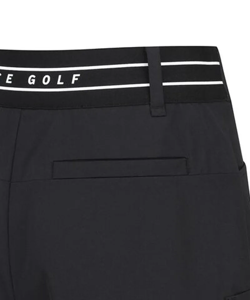 Vice Golf Atelier Women's Wrap Pocket Point Half Pants - Black