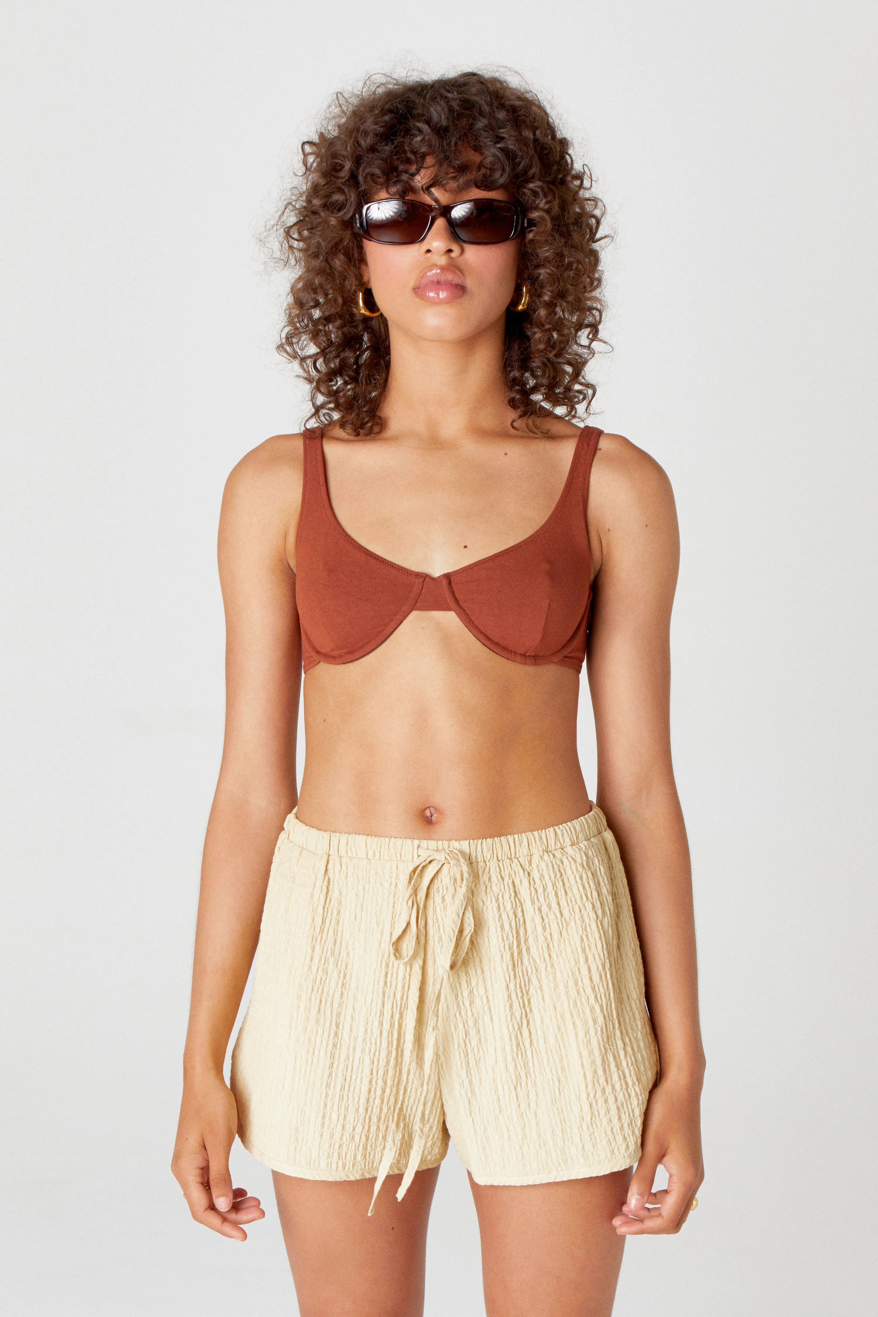 Waffle Relaxed Shorts