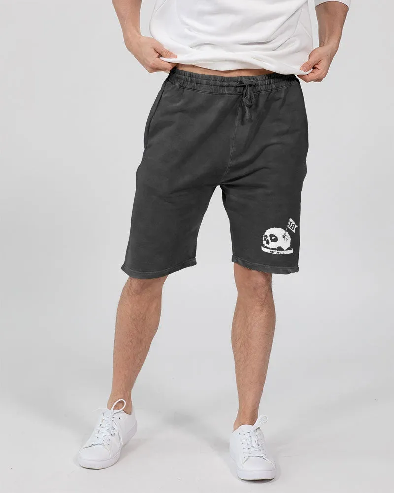 Wavy Skull Vintage Shorts