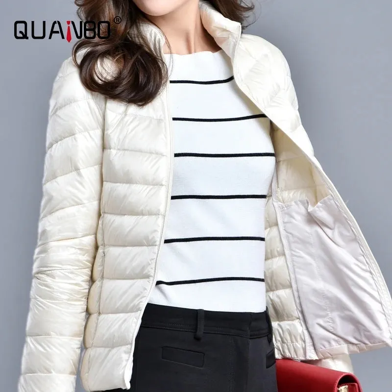 Women's Lightweight Puffer Jacket Ultra Packable Down Coat