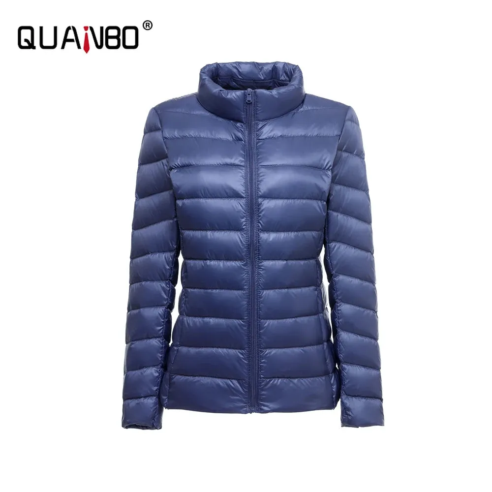 Women's Lightweight Puffer Jacket Ultra Packable Down Coat