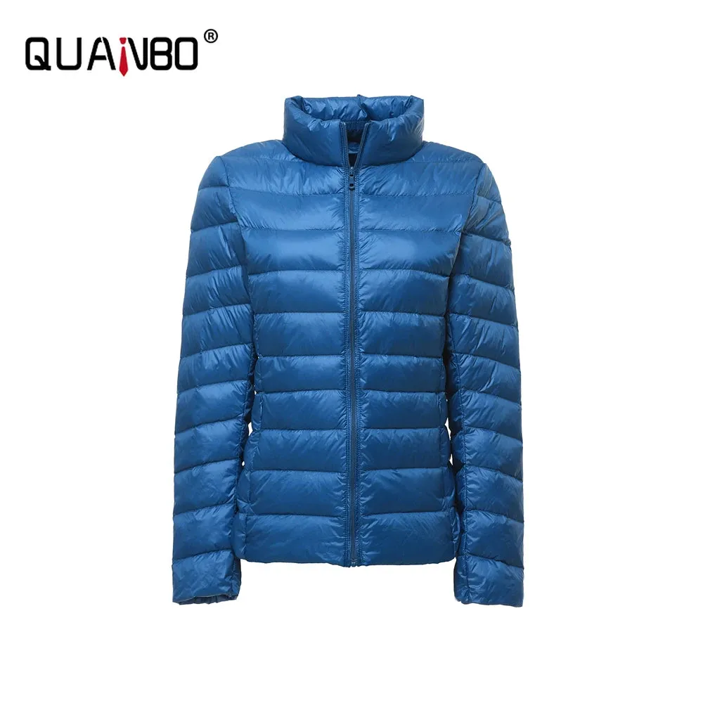 Women's Lightweight Puffer Jacket Ultra Packable Down Coat