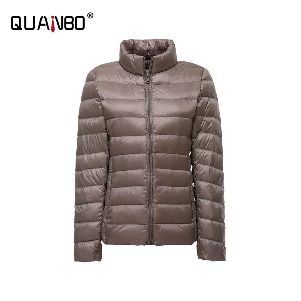 Women's Lightweight Puffer Jacket Ultra Packable Down Coat