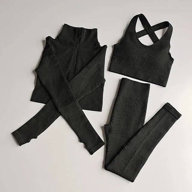 Women's Seamless Yoga Set