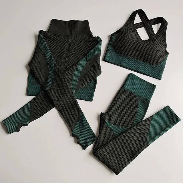 Women's Seamless Yoga Set