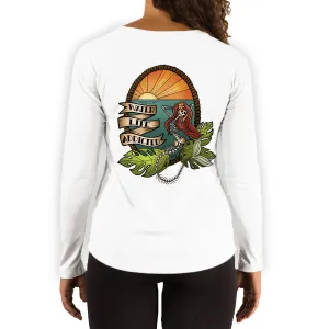 Women's Skeleton Mermaid White