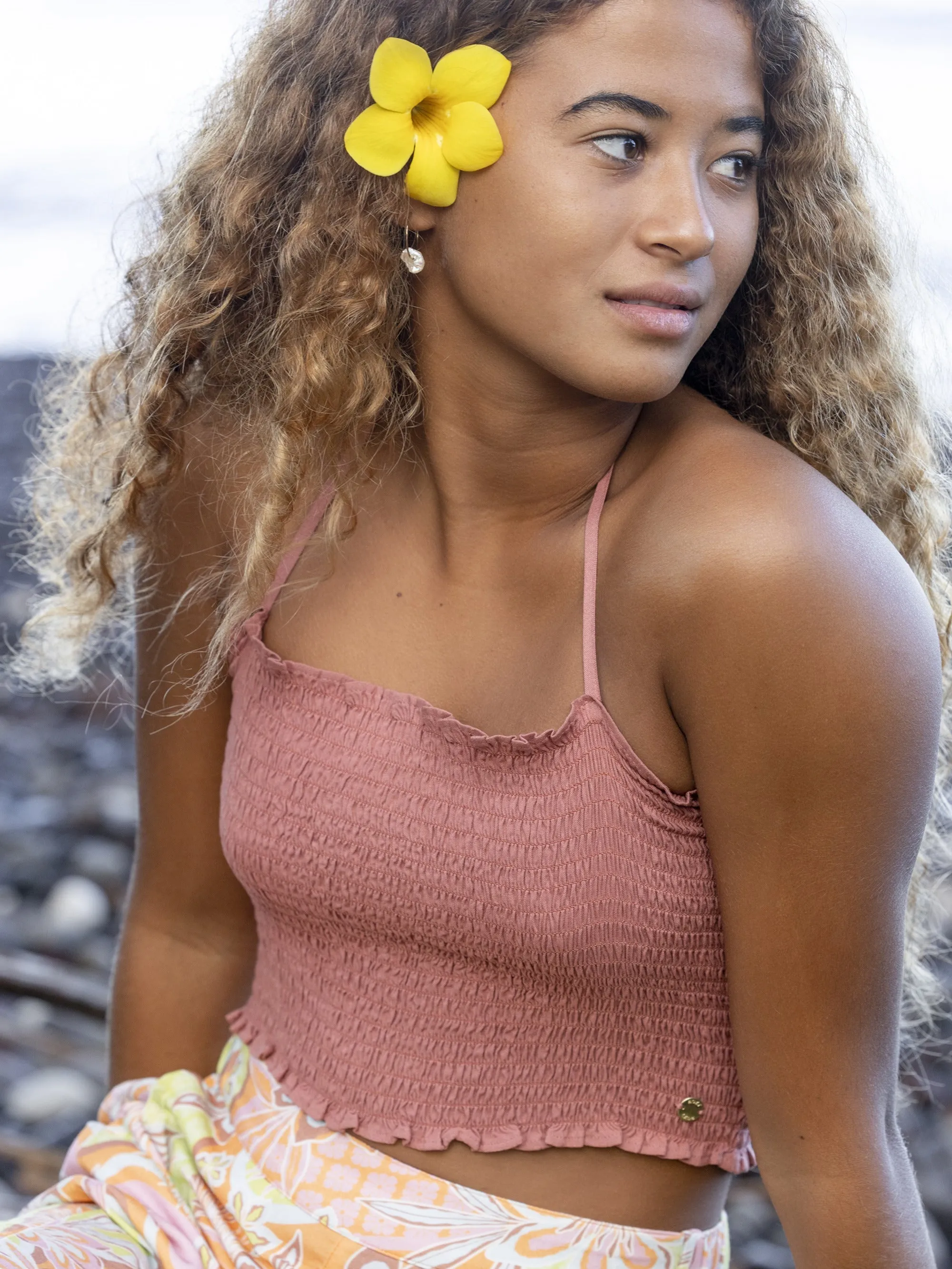 Womens Warm Waters Bandeau Top