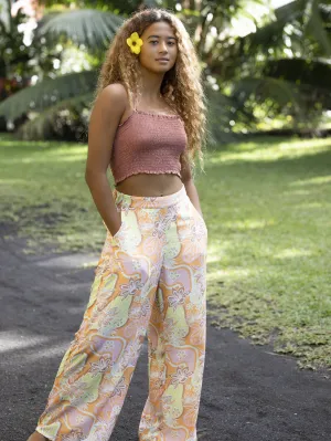 Womens Warm Waters Bandeau Top