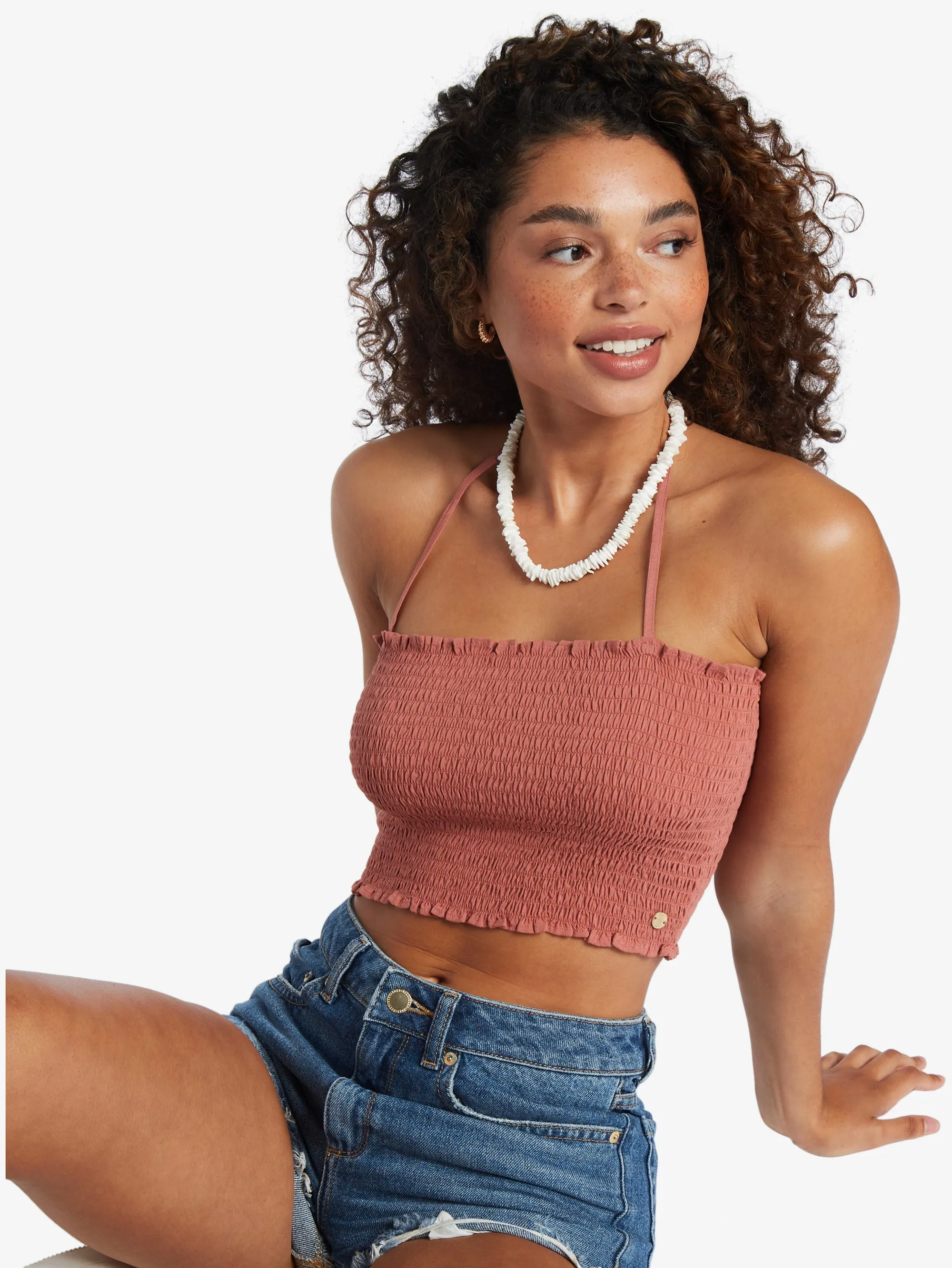 Womens Warm Waters Bandeau Top