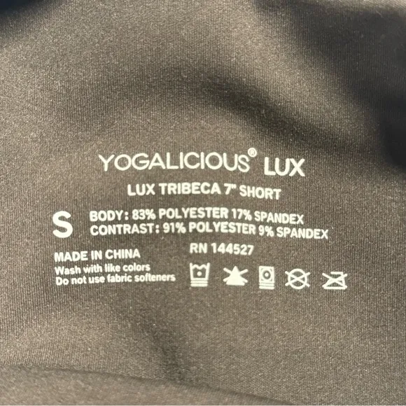 Yogalicious Lux size small set of 2 shorts NWT in perfect condition!